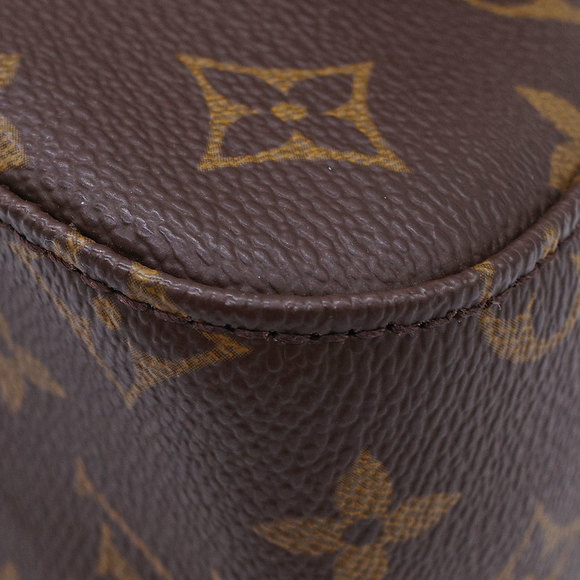 Louis Vuitton Mini Looping Shoulder Bag Handbag 2way Monogram Brown - Picture 8 of 8